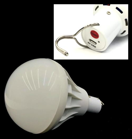 38W Rechargeable LED light bulb